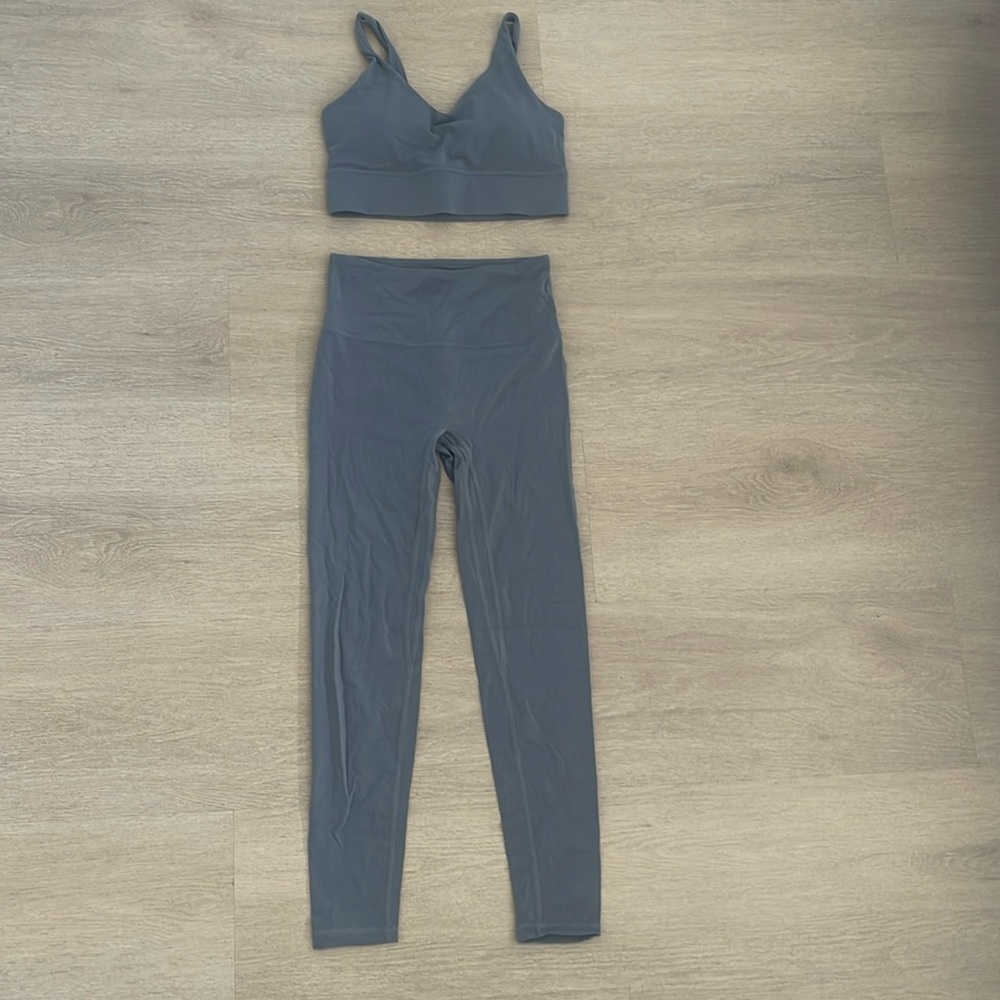 Grey leggings set